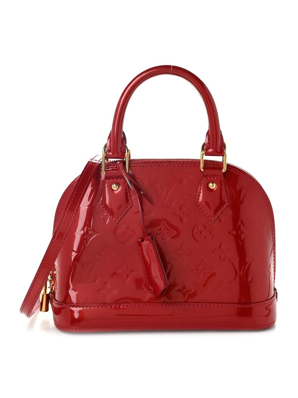 Louis Vuitton Vernis Alma Bb Pomme #356435L11B